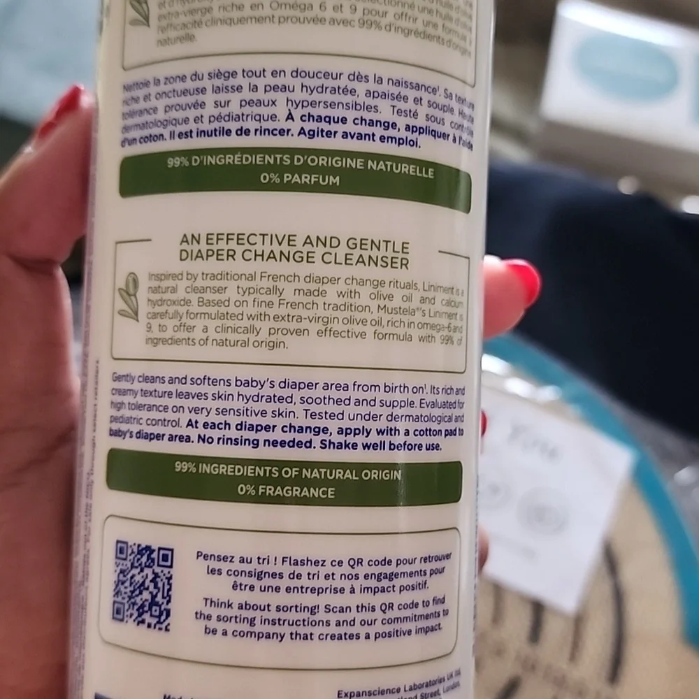 Mustela liniment diaper